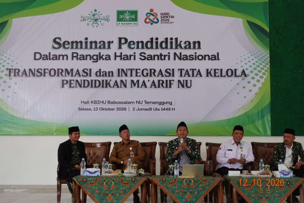 Seminar pendidikan LP Ma'arif NU Temanggung