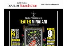 Teater Minatani Pentaskan ‘Widji’ di UMK