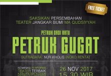 Mantap, Teater MA Qudsiyyah Masuk Nominasi FTP 2017