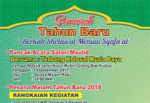 Gema Sholawat di Malam Pergantian Tahun