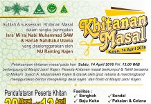 NU Kajen Agendakan Khitanan Massal