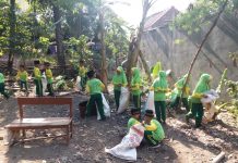 MINU Wahid Hasyim Rahtawu Bersih Lingkungan, Belajar Tambah Nyaman
