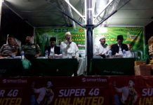 Kirab 1440 Obor dan Gema Panji NU Wujud Cinta Tanah Air