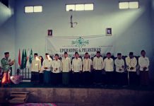 Pengurus NU Tawangsari Lantik Ansor dan Lembaga