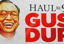 GusDurian Kudus dan Kader Muda NU Gebog Peringati Haul Gus Dur