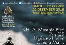 Suluk Maleman Bakal Hadirkan Gus Mus