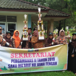 Sukses, Kontingen Jateng Juara Umum Pergamanas 2019