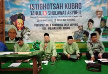 PRNU Jepang Gelar Istighasah Peringati Harlah NU