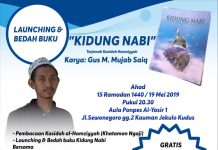 Launching dan Bedah Buku ”Kidung Nabi”