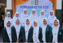 Rishalia Qolifaun Janna Pimpin OSIS MA Mu’allimat NU 2019 – 2020