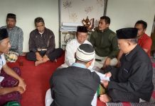 Pemdes Japan Fasilitasi Ikrar Wakaf Serentak, KUA Dawe : Patut Dicontoh