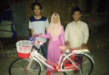 Cerita Bahagia Ayu Sulistyowati, Penerima Santunan Sepeda Yatim“Sepedane Damel Teng Makame Bapak Ibu”