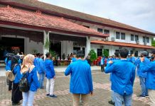 Aksi Damai PMII Cabang JeparaMenarik, Semua Peserta Ikuti Rapid Test