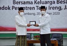 Kepala BNPT Silaturahim dengan Pimpinan Pondok Tebuireng