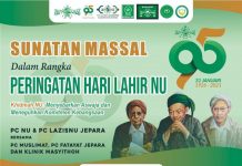 Sunatan Massal Peringati Harlah NU