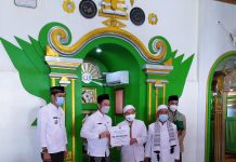 Plt Bupati Kunjungi Masjid Wali Al-Ma’mur