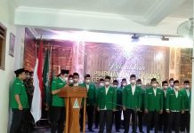 Dilantik, Kepengurusan Periode 2021 – 2023 PAC GP Ansor Mejobo