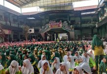 Peringati Harlah ke-83 Gelar Jalan Sehat, Madrasah NU Banat Syiarkan Islam Aswaja