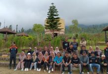 IPNU-IPPNU Ngadirejo Seru-seruan Outbound dan Tanam Pohon di Wisata Alam Sewu
