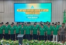 Resmi Dilantik, ini Jajaran Struktur Pengurus PC GP Ansor Kabupaten Kudus Masa Bakti 2024-2028
