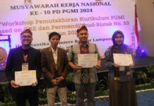 Mukernas PD PGMI di LampungLuar Biasa, Prodi PGMI INISNU Temanggung Borong 11 Penghargaan Tingkat Nasional