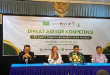 Hadiri Diklat di Semarang, BNSP Pesankan Nilai-nilai Utama Bagi Asesor