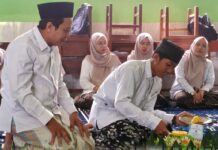 Peringatan Harlah ke-57 MTs NU Nurussalam, Dari Khotmil Qur’an, Manaqiban Hingga Tumpengan