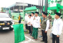 Lepas Relawan NU Peduli Jateng ke Aceh, Kiai Ubaid: Jaga Mentalitas Relawan