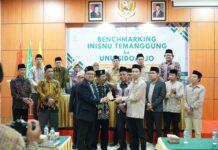 Benchmarking ke UNU Sidoarjo, INISNU Temanggung Ingin Perkuat Tata Kelola dan Mutu Kelembagaan