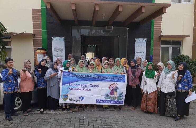 Safari Keluarga Berencana Muslimat NU Kudus Disambut Antusias Masyarakat Dawe