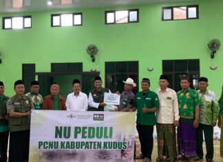 Bantuan Pascabencana, PCNU Kudus Salurkan 5.022 Paket Sembako Kepada Warga Terdampak