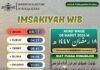 Jadwal Imsakiyah untuk Wilayah Kudus, 18 Ramadan 1447 H