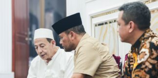 Momentum Lebaran, Gubernur Silaturahmi dengan Sejumlah Ulama