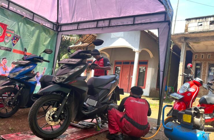 Peringati Harlah ke-17, SMK Ma’arif NU Doro Pekalongan Gelar Layanan Servis Murah