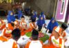 Outing Class, MI NU Miftahul Huda 02 Kudus Ajak Peserta Didik Praktik Kurban