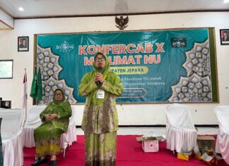 Hj. Ni’matul Hanik Pimpin Muslimat NU Jepara Masa Khidmah 2026-2031 .