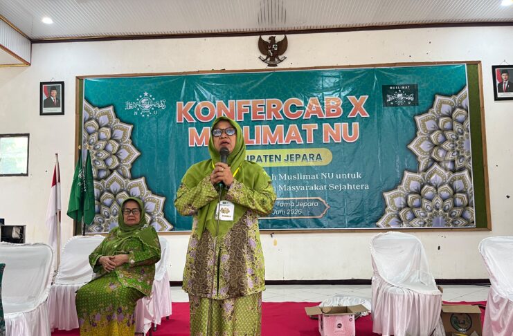 Hj. Ni’matul Hanik Pimpin Muslimat NU Jepara Masa Khidmah 2026-2031 .