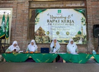 Perkuat Kapasitas Pengurus, Fatayat NU Bae Gelar Upgrading dan Raker