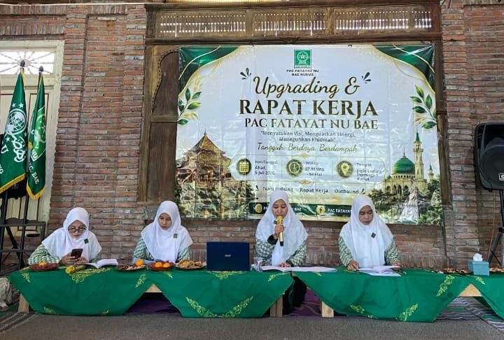 Perkuat Kapasitas Pengurus, Fatayat NU Bae Gelar Upgrading dan Raker