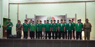 Resmi Dilantik, GP Ansor Kaliwungu Bakal Fokus Penguatan Kaderisasi dan Penanggulangan Bencana