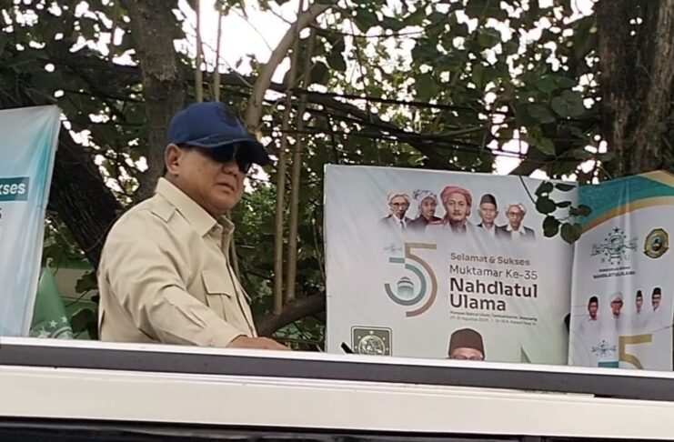 Prabowo Janji Bantu Layar Interaktif Digital di Satuan Pendidikan NU, Begini Respon Ketua Ma’arif Jateng 