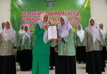 Resmi Dilantik, Fatayat NU Menawan Siap Perkuat Khidmah Dan Berdaya – Berdampak