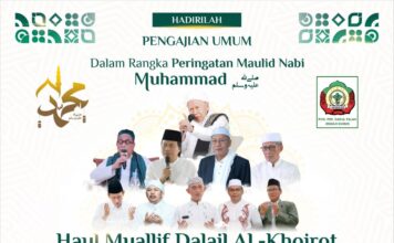 Peringatan Maulid Nabi dan Haul Muallif Dalail Al Khoirot