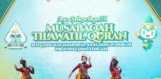 Ini Jadwal Lengkap dan Tempat MTQ Nasional XXXI 2026 di Kota Semarang