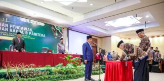 Menag Kukuhkan Dewan Hakim MTQ Nasional 2026