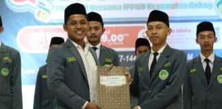 Dilantik, IPNU-IPPNU Gebog Bawa Komitmen Kebersamaan Gerakkan Roda Organisasi