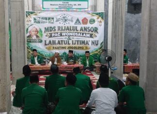Gelar Dzikir dan Shalawat, Ansor Wonosalam Doakan Keselamatan Bangsa