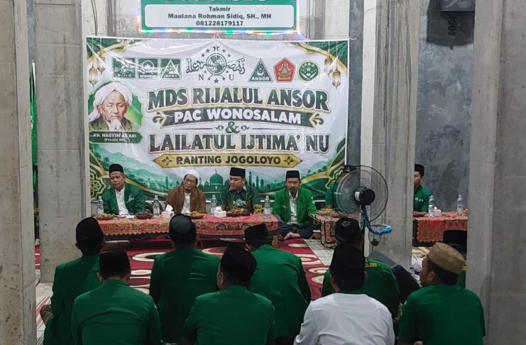 Gelar Dzikir dan Shalawat, Ansor Wonosalam Doakan Keselamatan Bangsa