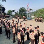 Dari Kemah Ta’aruf MTs NU Raden Umar Sa’id, Pramuka Membentuk Karakter Peserta Didik