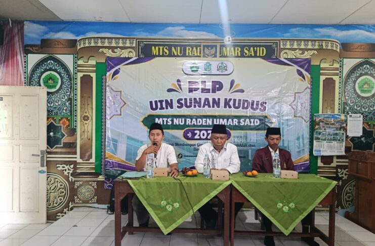 MTs NU Raden Umar Said Colo Terima Mahasiswa PLP UIN Sunan Kudus